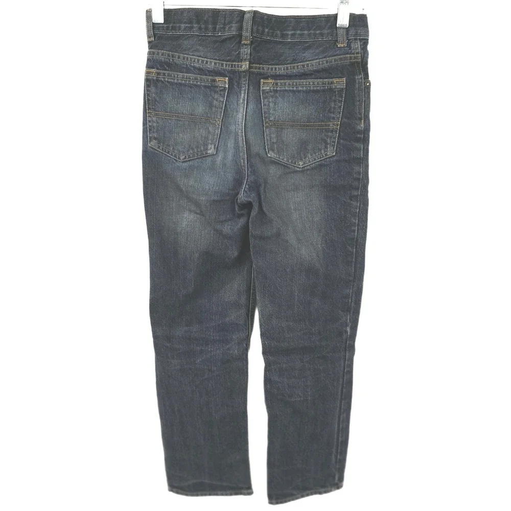 OshKosh Bgosh Boys 10R Classic Blue‎ Jeans Medium Wash Straight Leg Denim 13x23